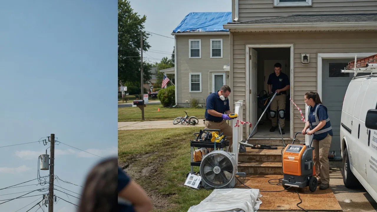 Water Damage Repair in Milford, MI near me